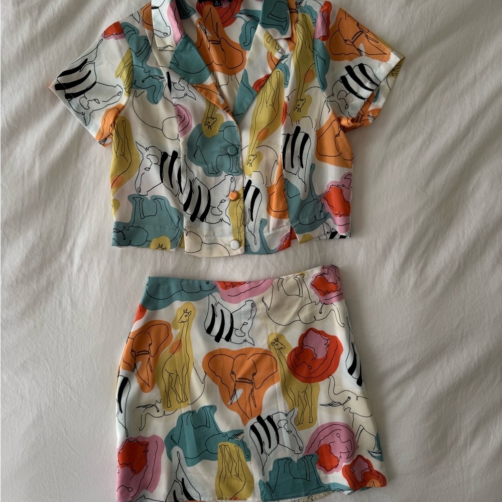 Lulu's skirt and top set